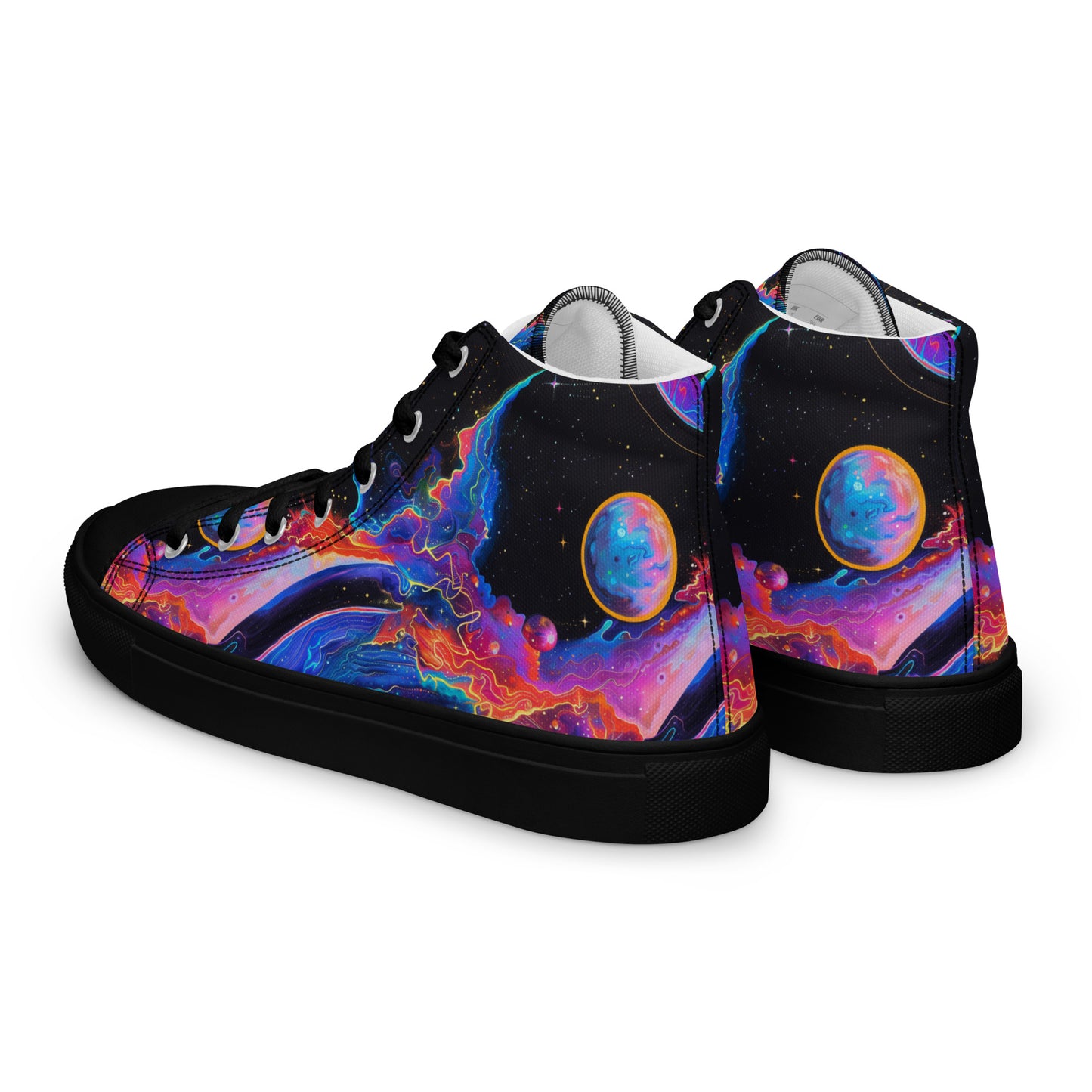 Planetary Highway Women’s High Top Canvas Shoes