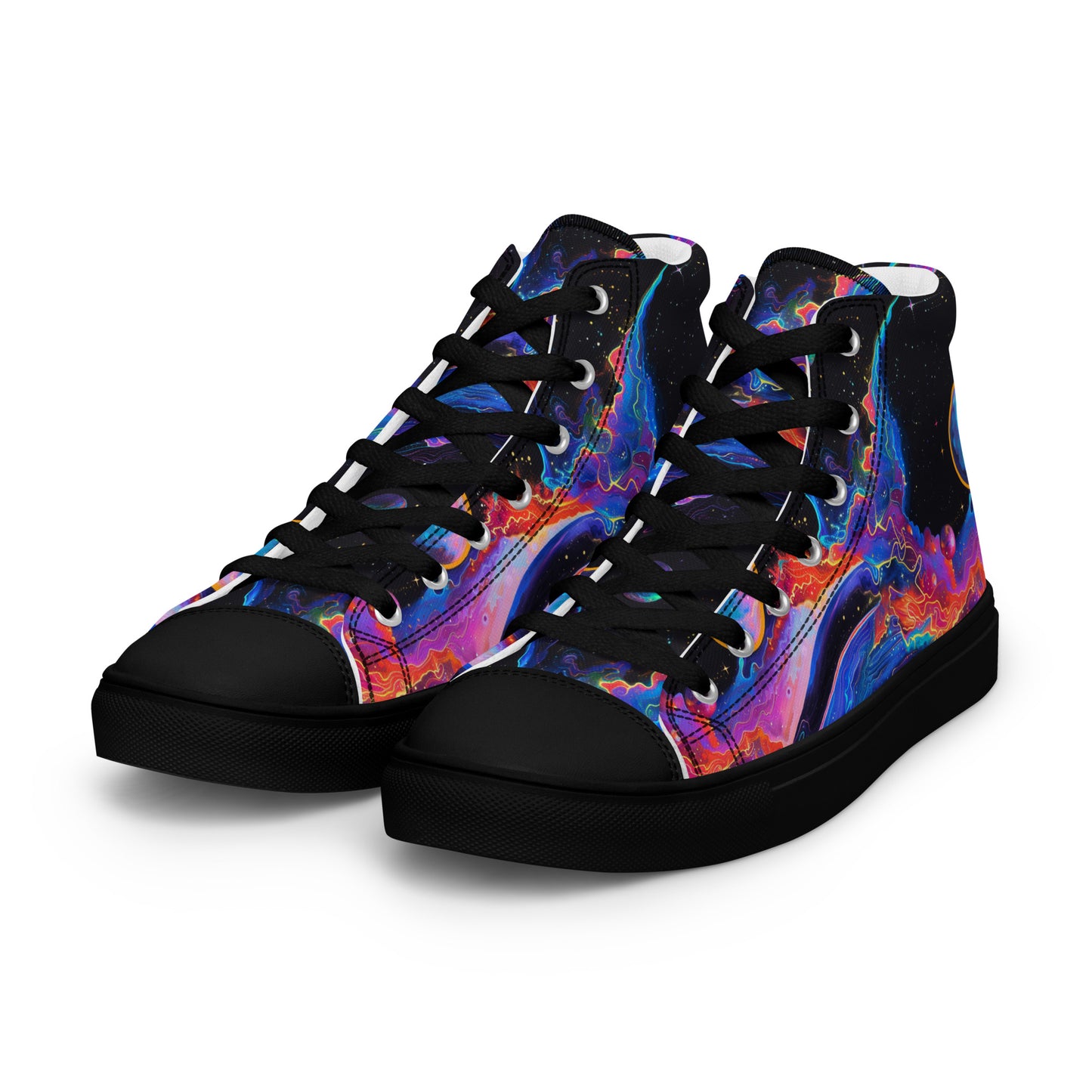 Planetary Highway Women’s High Top Canvas Shoes