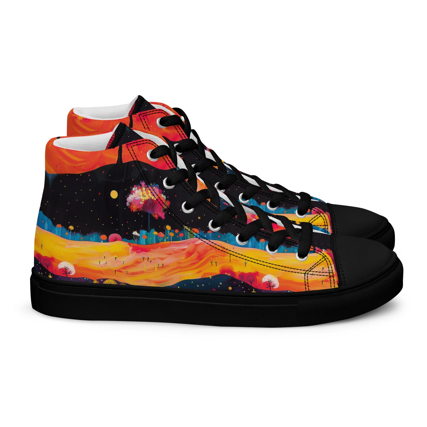 Fields Aglow Women’s High Top Canvas Shoes