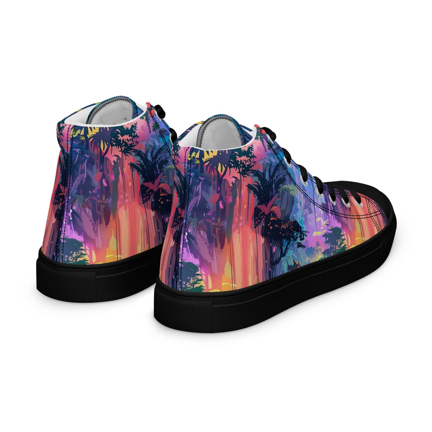 Sun Catcher Women’s High Top Canvas Shoes