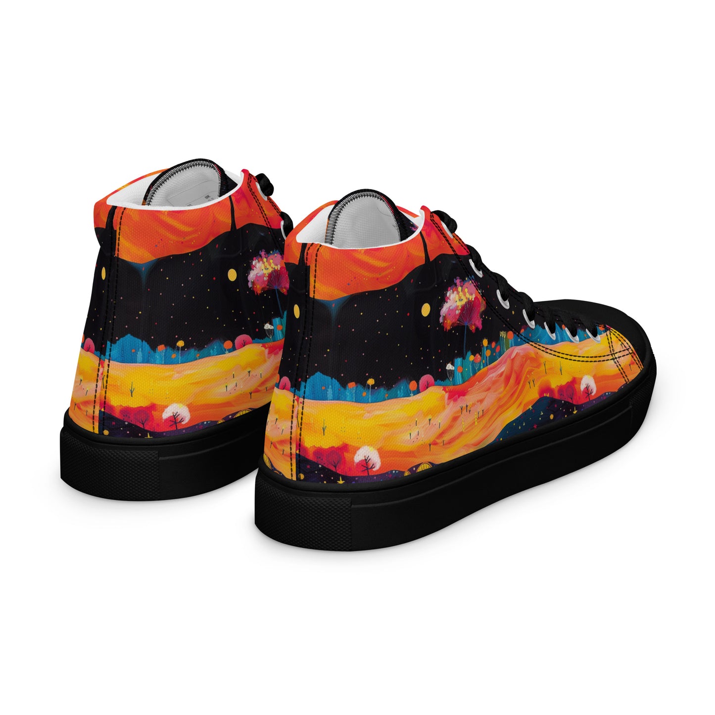 Fields Aglow Women’s High Top Canvas Shoes