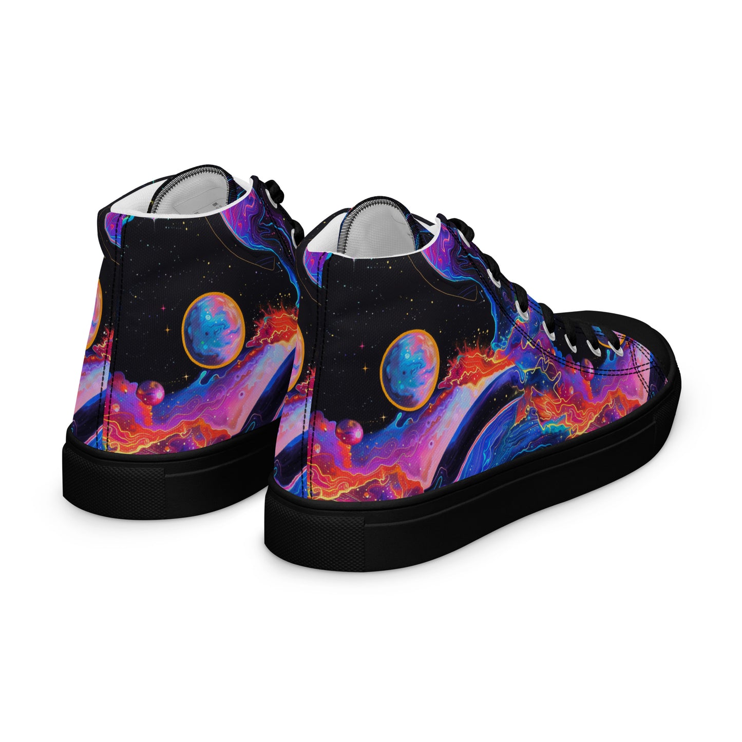 Planetary Highway Women’s High Top Canvas Shoes