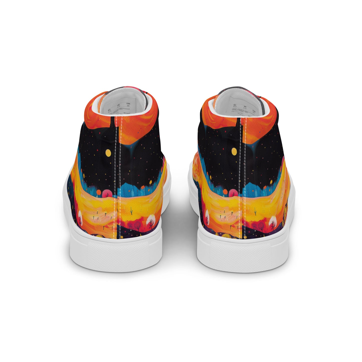Fields Aglow Women’s High Top Canvas Shoes