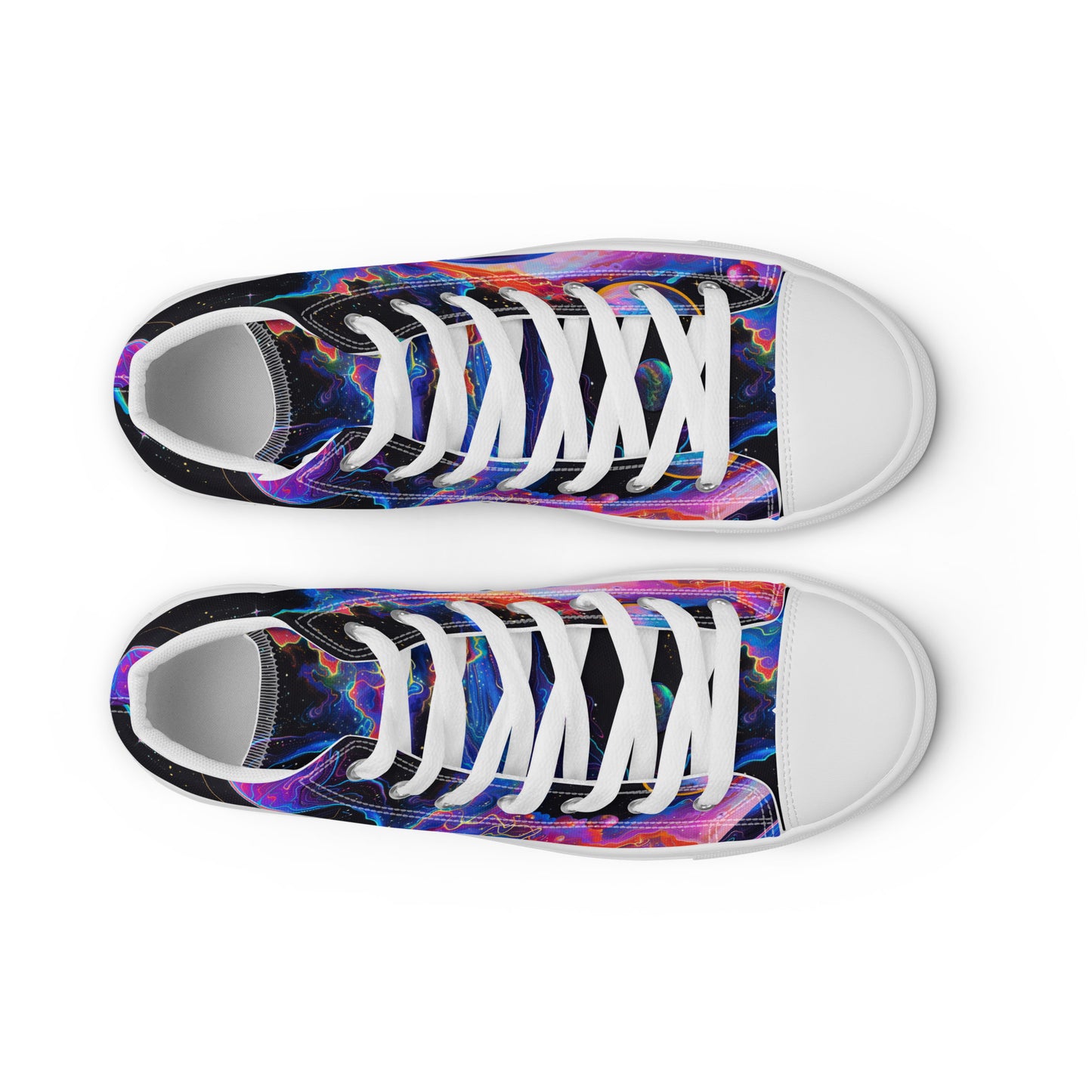 Planetary Highway Women’s High Top Canvas Shoes