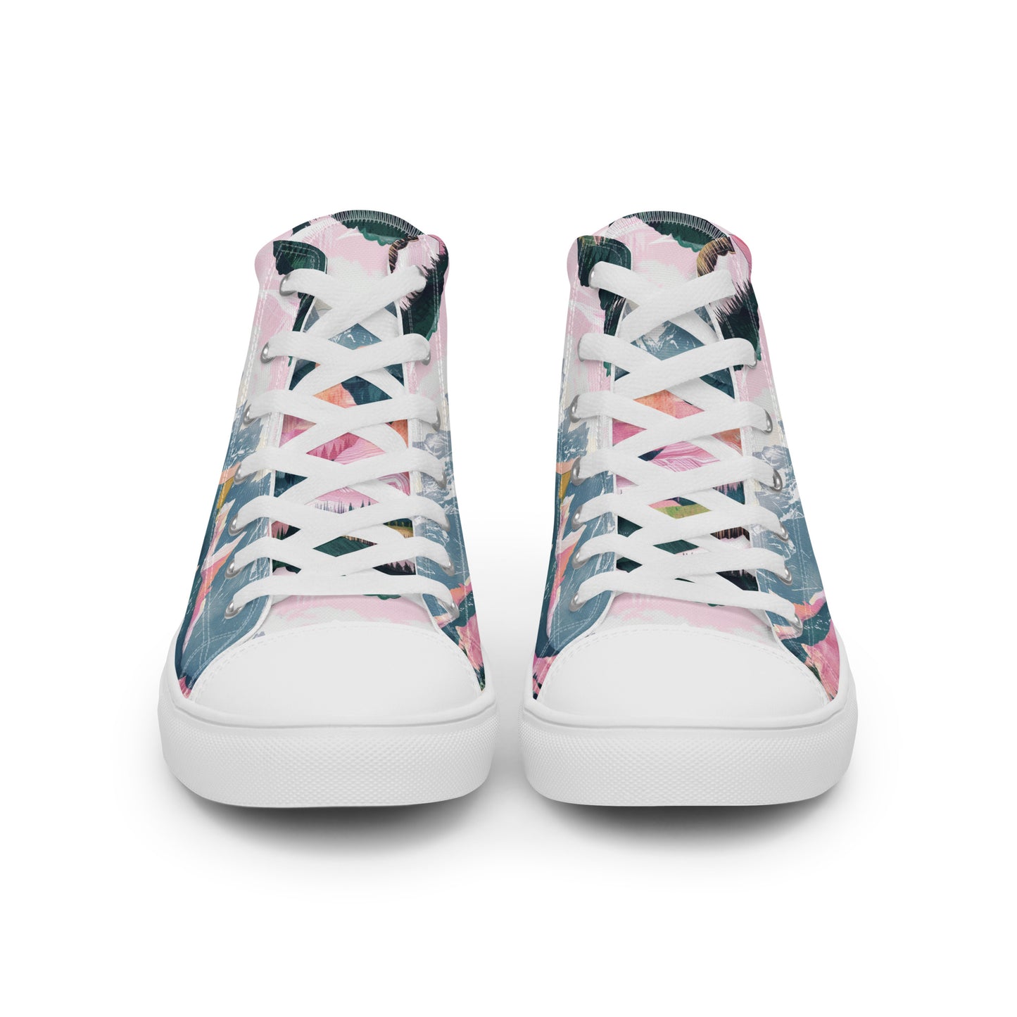 Ski Season Women’s High Top Canvas Shoes