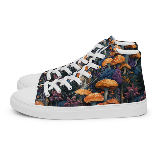 Mushroom Kingdom Women’s High Top Canvas Shoes