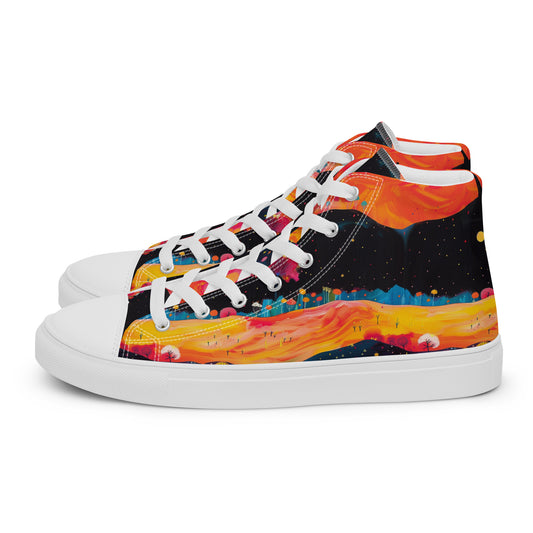 Fields Aglow Women’s High Top Canvas Shoes