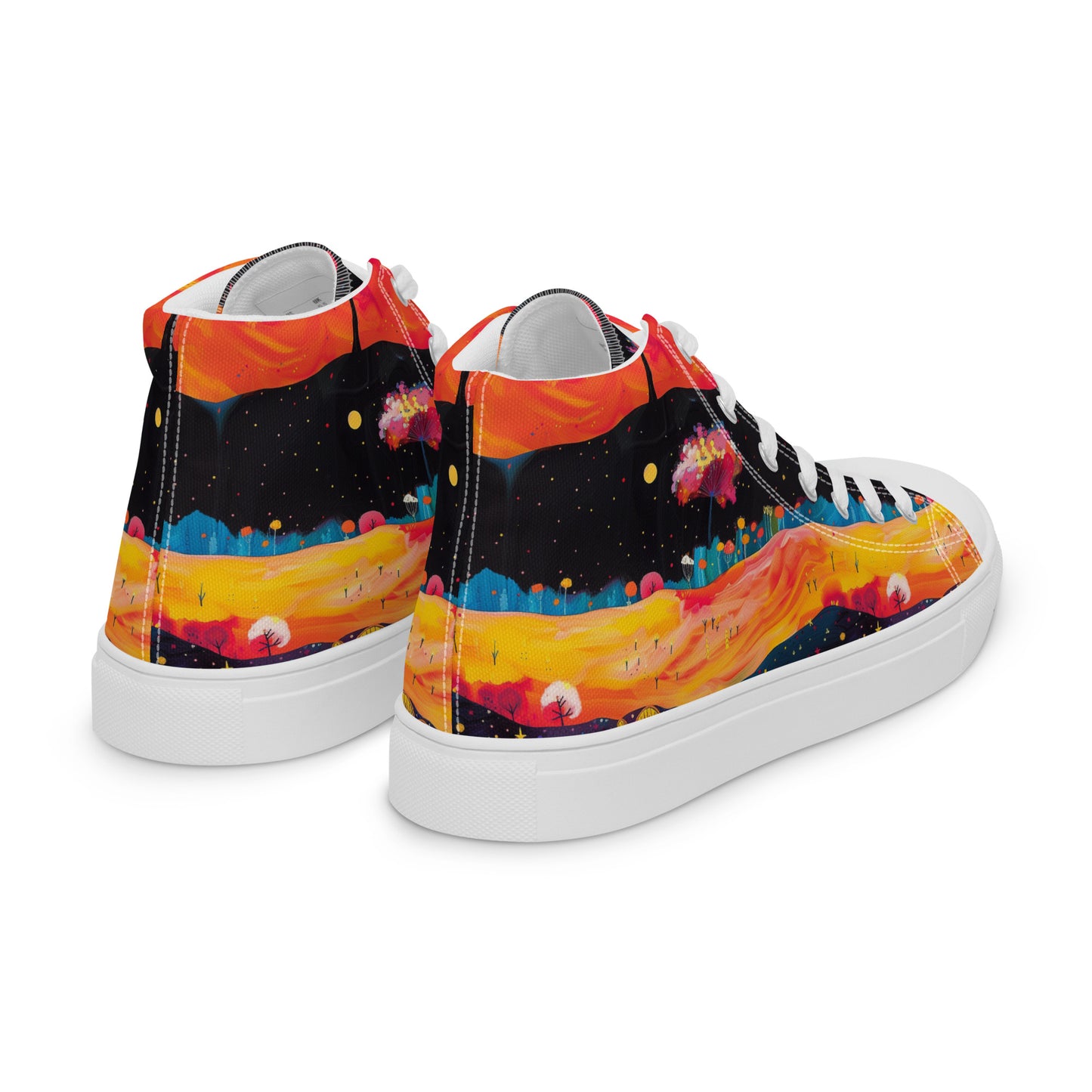 Fields Aglow Women’s High Top Canvas Shoes